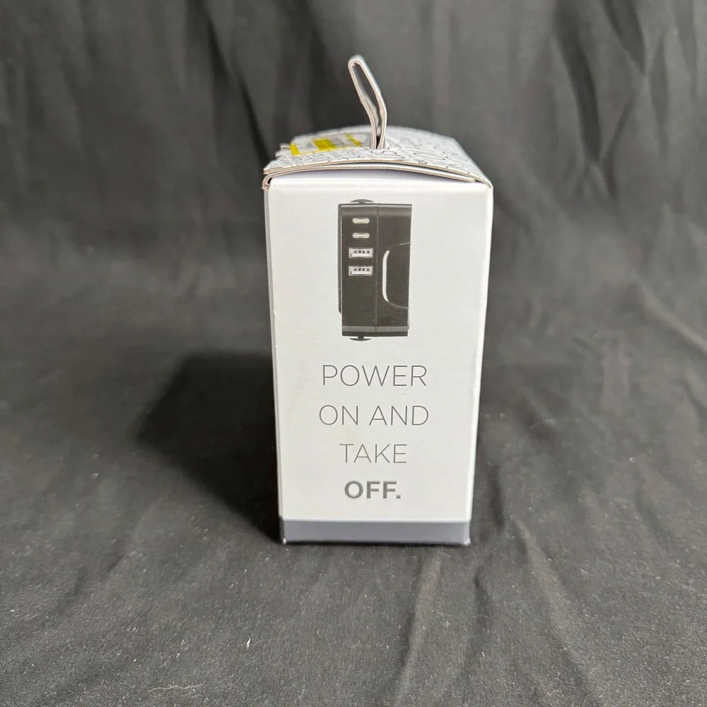 Travel Smart All-in-One Travel Adapter with USB Ports - Black